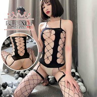 【楽天1位】 【999円以上で送料無料】 オープンクロッチのセクシーなボディストッキング セクシー コスチ…