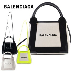 バレンシアガ バッグ ハンドバッグ トート トートバッグ ショルダーバッグ 2way 鞄 カバン コットン キャンバス ネイビー カバ XS BALENCIAGA レディース ブランド おしゃれ 新品 正規品 ギフト プレゼント 実用的 390346 AQ38N カバス