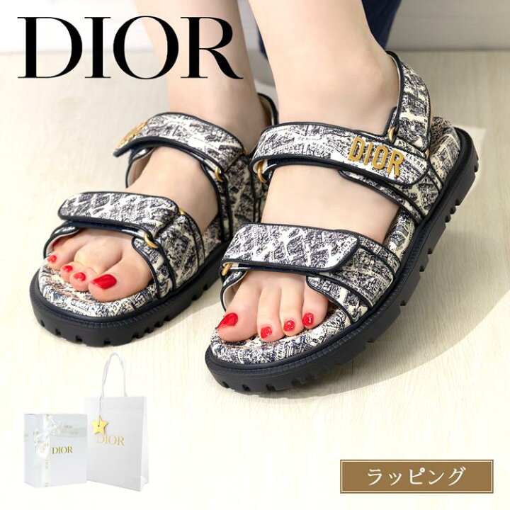 ✨定価約13万 現行✨ クリスチャンディオール アクア オブリーク サンダル 