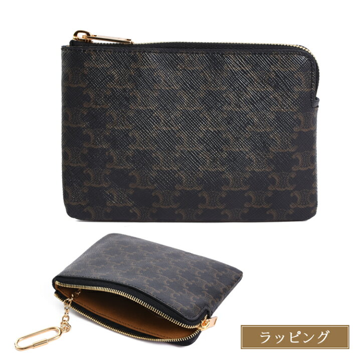 楽天市場】CELINE セリーヌ コインケース フック付きコイン ＆ カード 