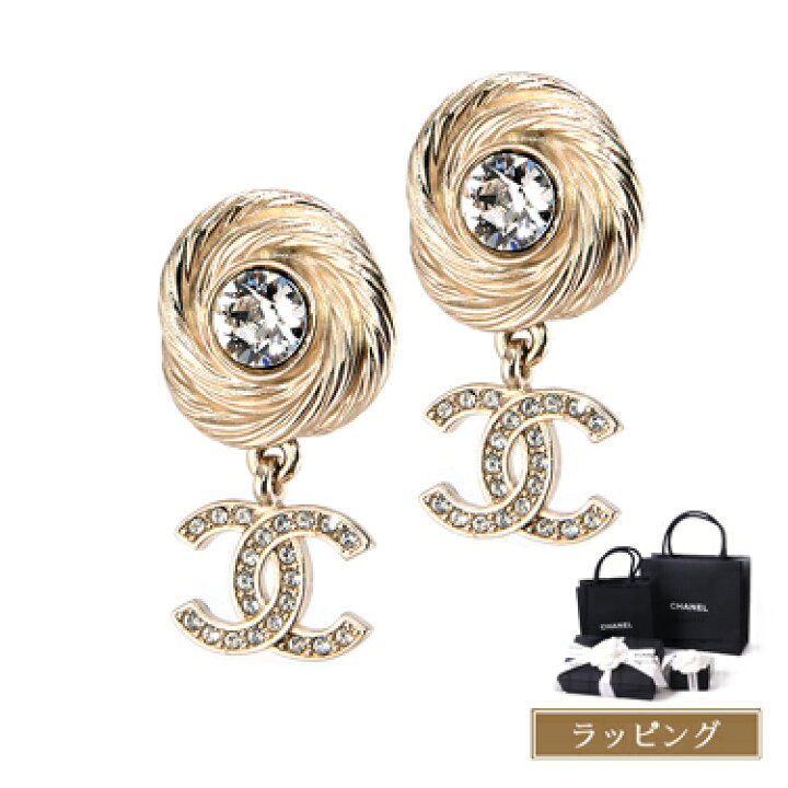 楽天市場】シャネル ピアス CHANEL ABF848 B20552 U0907 ゴールド ココ 