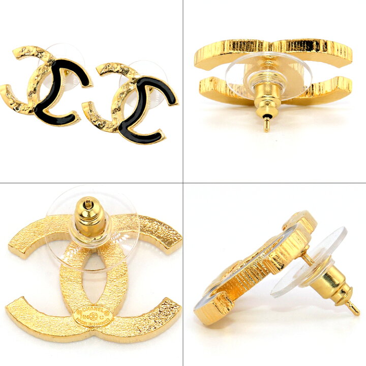 楽天市場】【ラッピング済】シャネル ピアス アクセサリー 両耳用 CC 