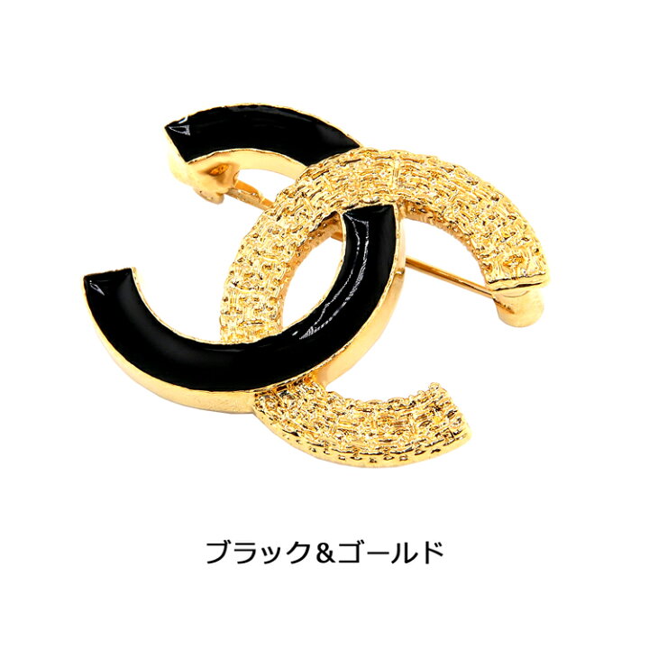 楽天市場】【ラッピング済】シャネル ココマーク ブローチ CCマーク 