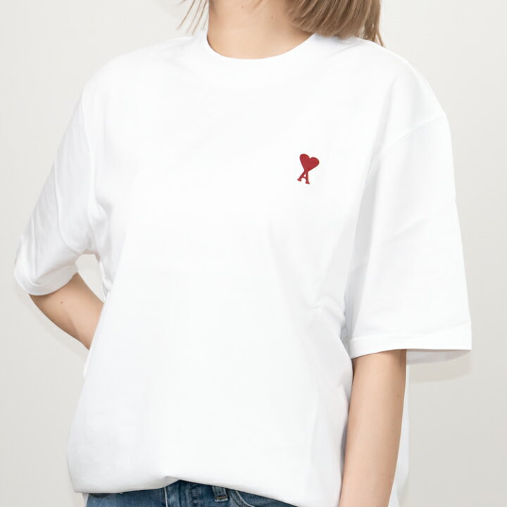 楽天市場】AMI PARIS アミパリス Tシャツ 半袖 トップス BFUTS005  