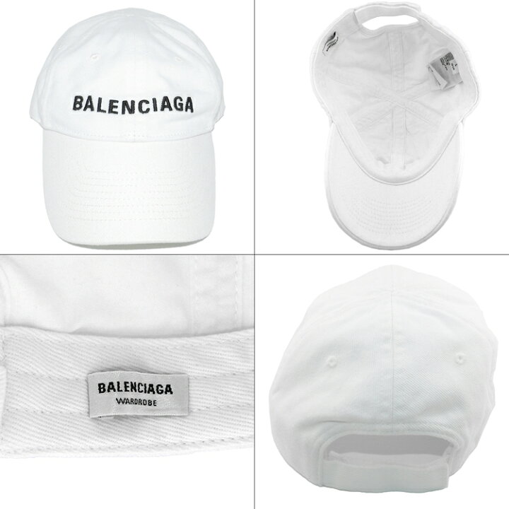 楽天市場】BALENCIAGA バレンシアガ キャップ 帽子 ベースボール  