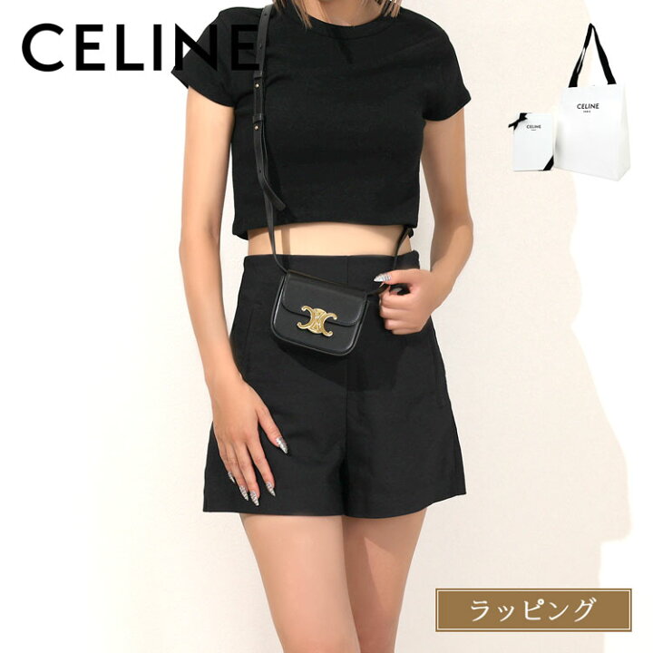 楽天市場】CELINE セリーヌ バッグ トリオンフ ミニ クロード  