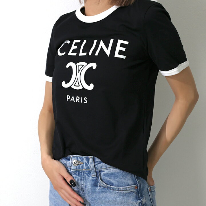 楽天市場】CELINE セリーヌ Tシャツ トリオンフ 半袖 トップス 