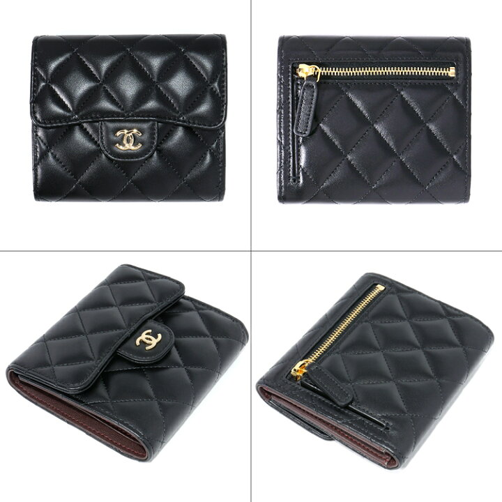 楽天市場】【国内正規品/ラッピン済】 CHANEL シャネル 財布 三つ折り 