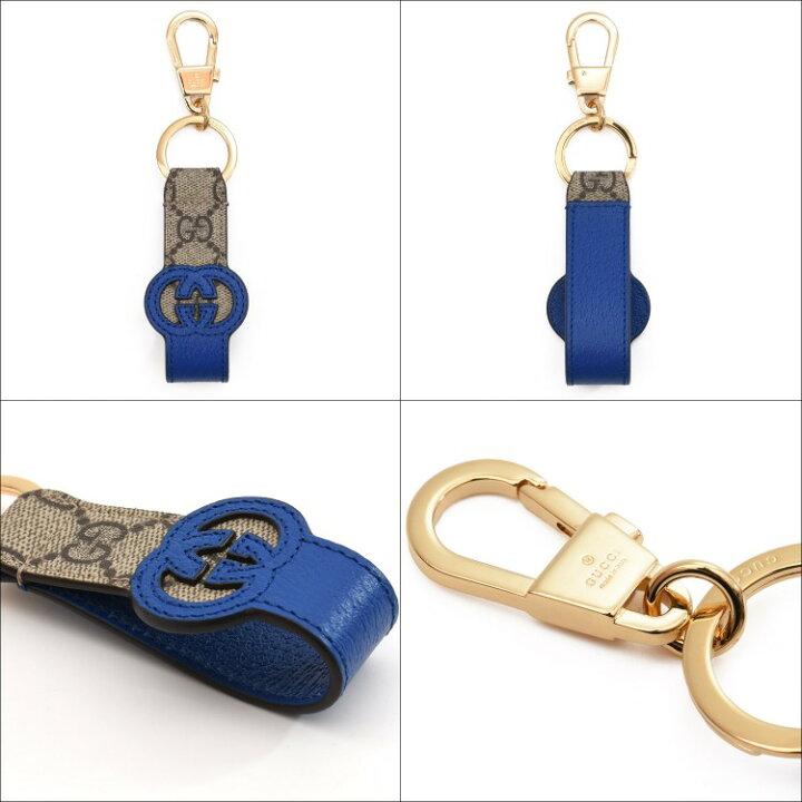 楽天市場】GUCCI グッチ インターロッキングG キーリング キーホルダー 