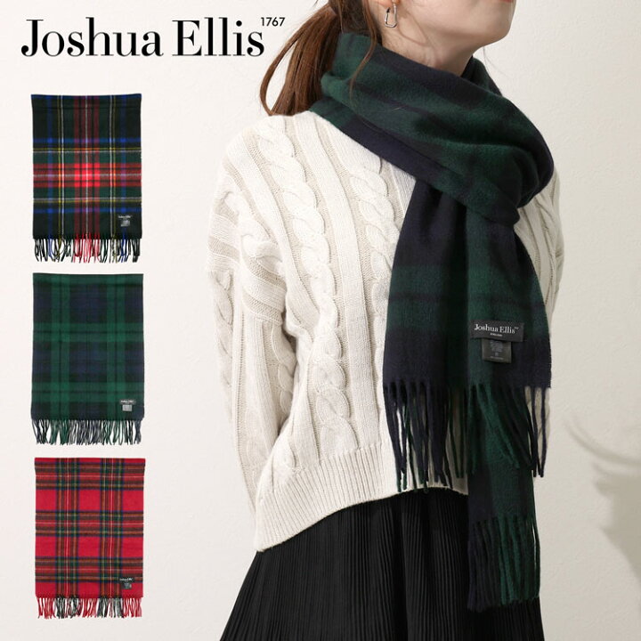 楽天市場】Joshua Ellis ジョシュアエリス ストール カシミアマフラー  