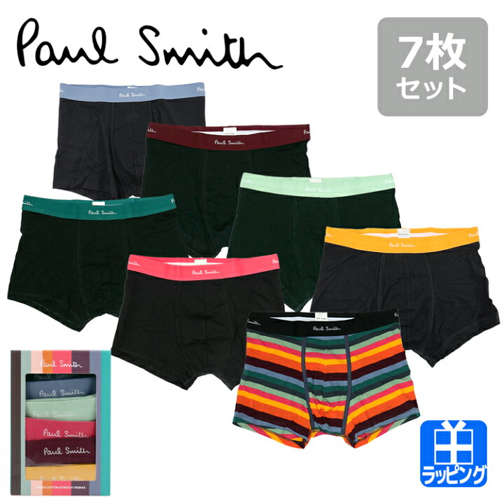 楽天市場】Paul Smith ポールスミス パンツ ボクサーパンツ メンズ 7枚 