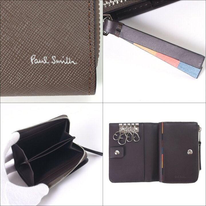 楽天市場】新モデル Paul Smith ポールスミス キーケース 4連 コイン  