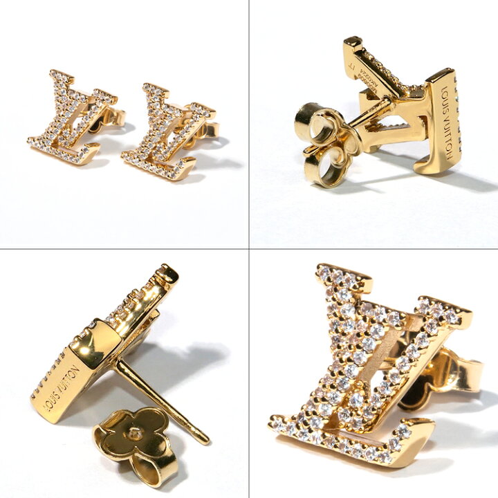 楽天市場】Luis Vuitton ルイヴィトン ピアス ゴールド LV アイ  