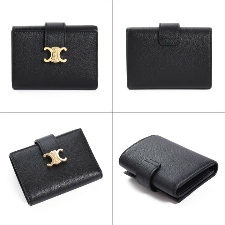 楽天市場】CELINE セリーヌ 財布 三つ折り ファイン ストラップ  