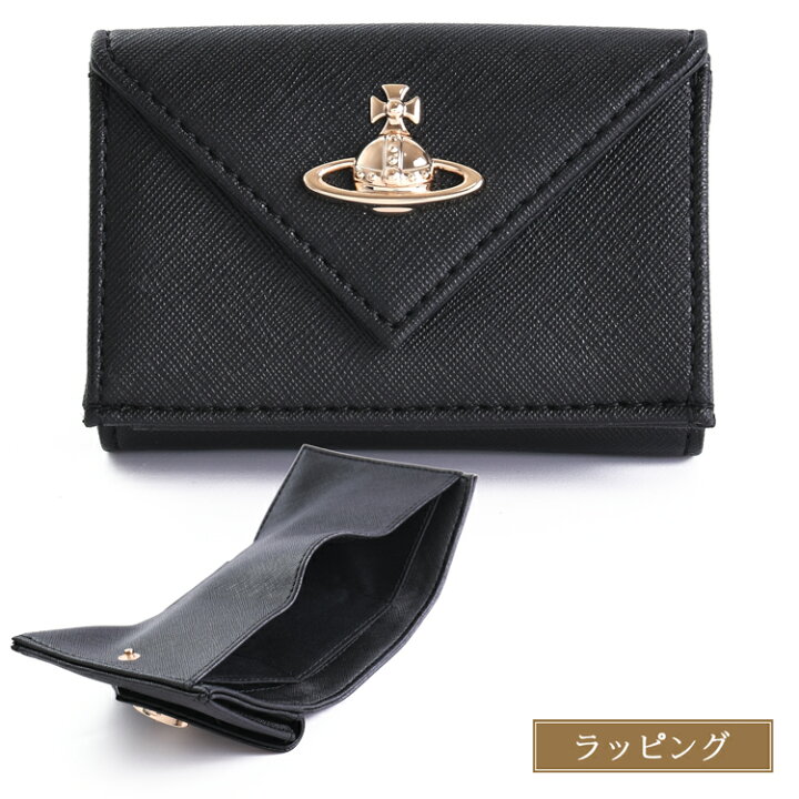 Vivienne Westwood ヴィヴィアンウエストウッド SAFFIANO PLAIN 二  