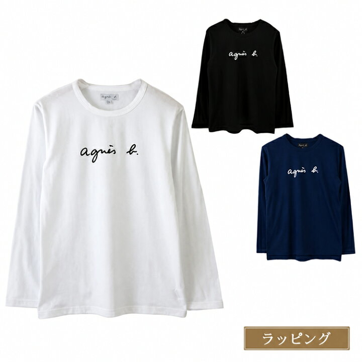 楽天市場】アニエスベー Tシャツ 長袖 ロンT ロゴ アパレル トップス 