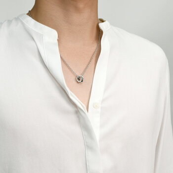 楽天市場 1日5 Offクーポン ポールスミス ネックレス ダブルリング アクセサリー チェーン シンプル Paul Smith メンズ レディース ブランド おしゃれ かわいい 正規品 新品 ギフト プレゼント 男性 女性 彼氏 彼女 210 定番アイテム 父の日 クリスマス