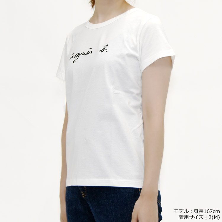 楽天市場】アニエスベー Tシャツ 半袖 ロゴ シンプル お返し agnes b