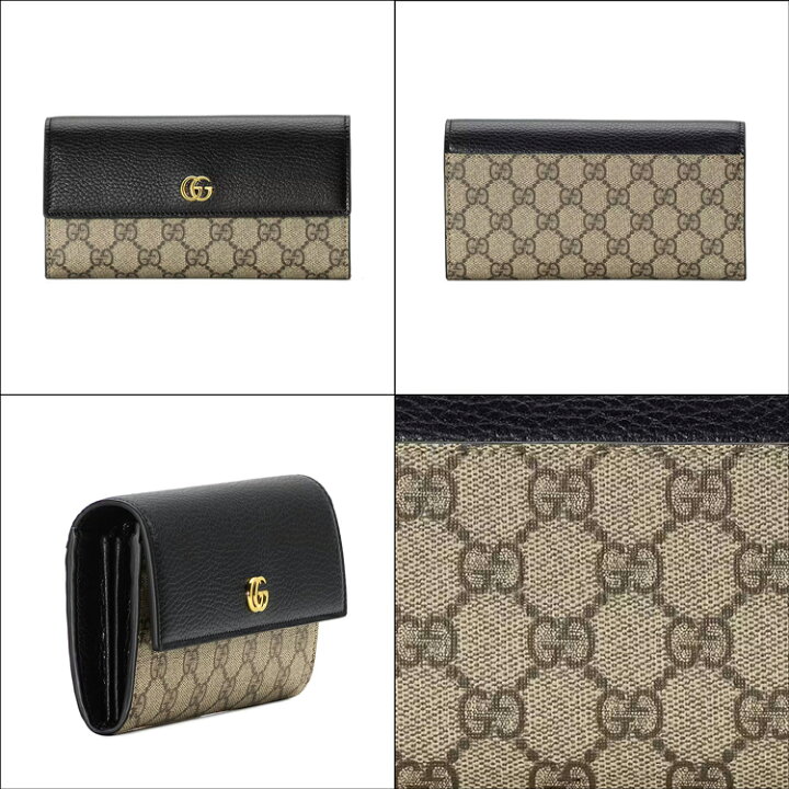 楽天市場】【国内正規品/ラッピング済】グッチ 財布 長財布 かぶせ GG 