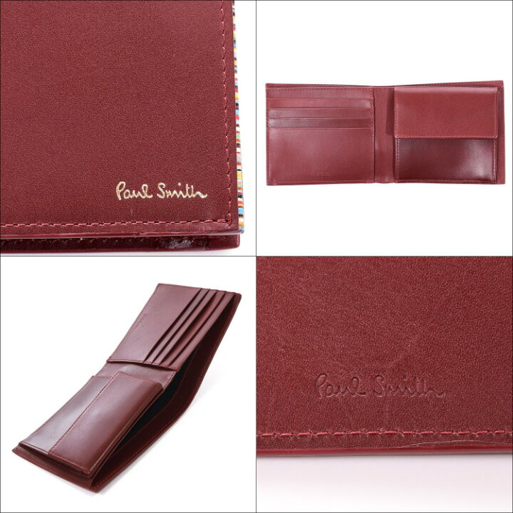 楽天市場】新モデル ポールスミス 財布 メンズ ブランド 2つ折財布 二  