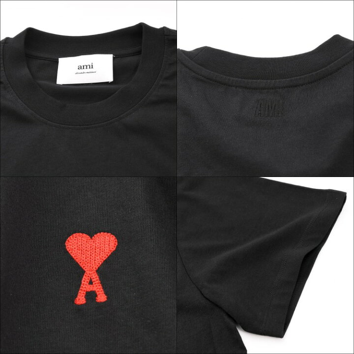 楽天市場】AMI PARIS アミパリス Tシャツ 半袖 トップス BFUTS005  