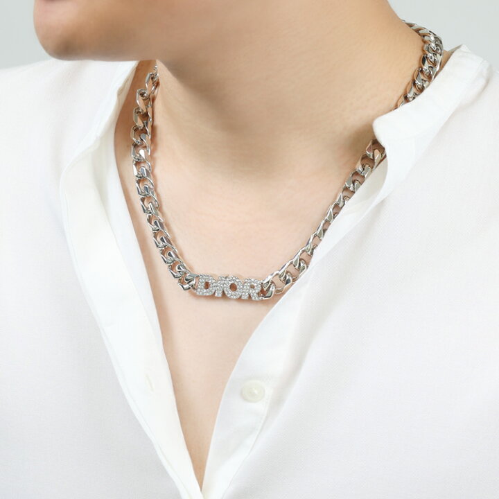 楽天市場】【ラッピング済】ディオール オム ネックレス メンズ ITALIC  