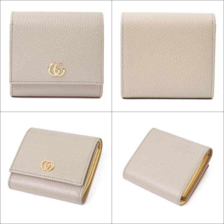 楽天市場】グッチ 財布 二つ折り レディース 財布 ダブルG ミディアム  