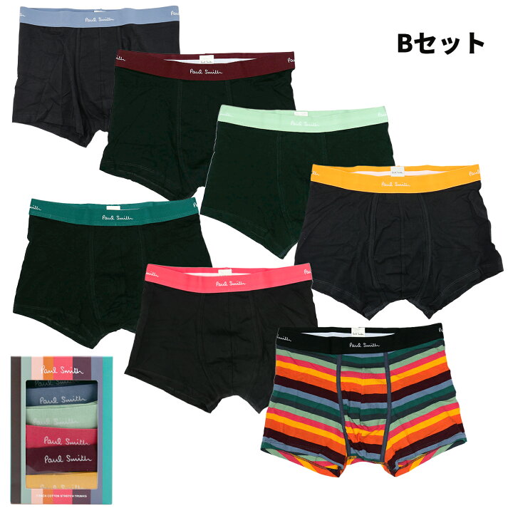 楽天市場】Paul Smith ポールスミス パンツ ボクサーパンツ メンズ 7枚 