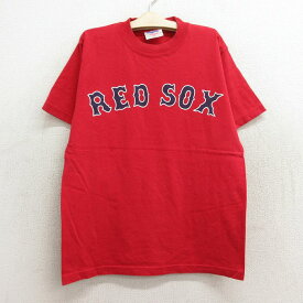 【中古】古着 半袖 ビンテージ ヴィンテージTシャツ キッズ ボーイズ 子供服 00年代 00s MLB ボストンレッドソックス ジョナサンパペルボン 58 コットン クルーネック 丸首 赤 レッド メジャーリーグ ベースボール 野球 【spe】 | 春夏 春物 春服 秋冬 秋物 秋服 女の 2OF