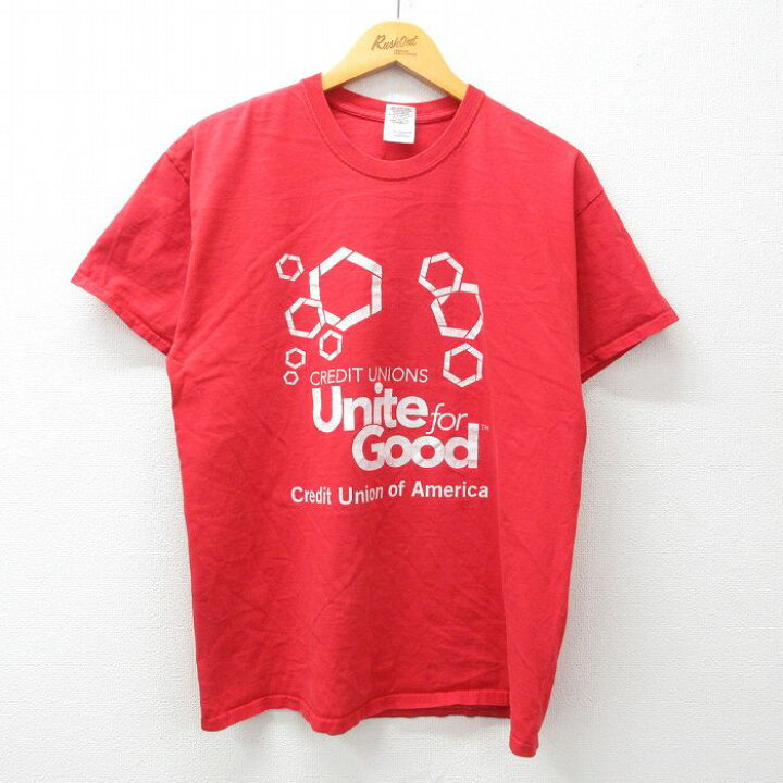 楽天市場】【中古】古着 00s ヴィンテージTシャツ メンズ 赤 XLサイズ 
