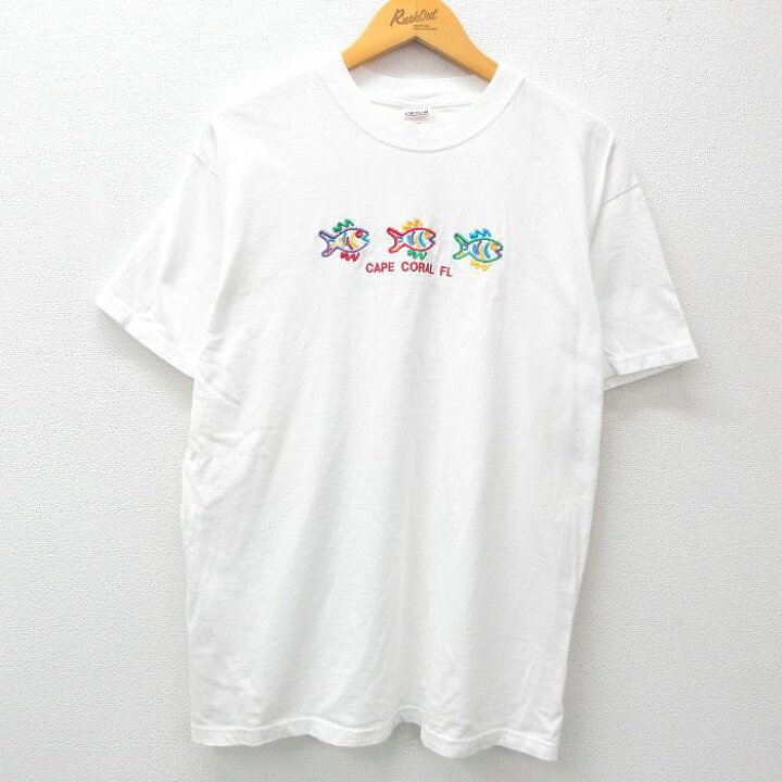 楽天市場】【中古】古着 00s ヴィンテージ半袖Tシャツ メンズ Lサイズ 