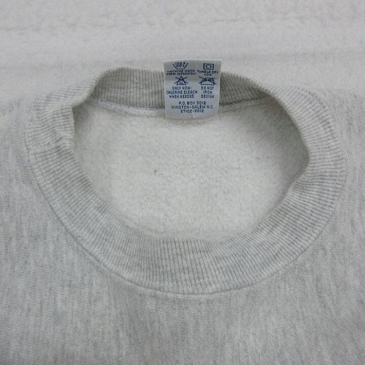 楽天市場】【中古】古着 長袖 チャンピオン Champion リバースウィーブ  