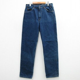 【中古】古着 ジーンズ Levis リーバイス 505 メンズ 90年代 90s コットン 濃紺 ネイビー デニム W32 中古 ボトムス ジーパン Gパン ロングパンツ | 春夏 春物 春服 秋冬 秋物 秋服 長ズボン カジュアル メンズファッション ファッション おしゃれ