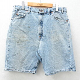 【中古】古着 リーバイス Levis 505 ショートパンツ ショーツ メンズ 00年代 00s 紺 ネイビー デニム W36 中古 ボトムス 短パン ショーパン ハーフ | 春夏 春物 春服 夏物 夏服 半ズボン カジュアル メンズファッション ファッション おしゃれ