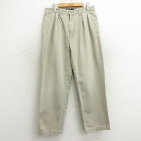 【中古】古着 ラルフローレン Ralph Lauren ブランド チノパンツ チノパン メンズ 90年代 90s コットン ベージュ カーキ W33 中古 ボトムス ロング | 春夏 春物 春服 秋冬 秋物 秋服 長ズボン カジュアル メンズファッション ファッション おしゃれ