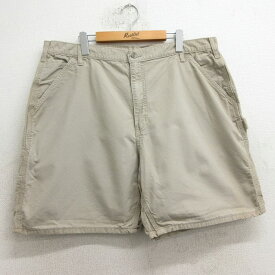 【中古】古着 カーハート Carhartt ショート ペインターパンツ ショーツ メンズ コットン ベージュ カーキ W39 中古 ボトムス 短パン ショーパン | 春夏 春物 春服 夏物 夏服 半ズボン カジュアル メンズファッション ファッション おしゃれ