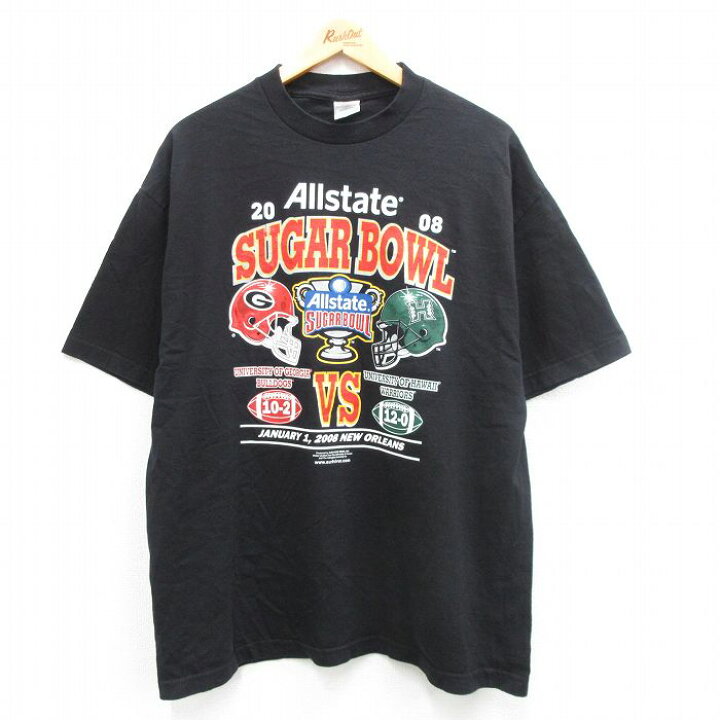 楽天市場】【中古】古着 00s ヴィンテージTシャツ メンズ XLサイズ 黒 