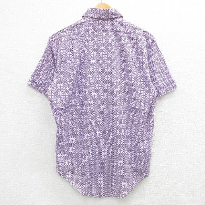 楽天市場】【中古】古着 半袖シャツ メンズ 70年代 70s 紫他 パープル 