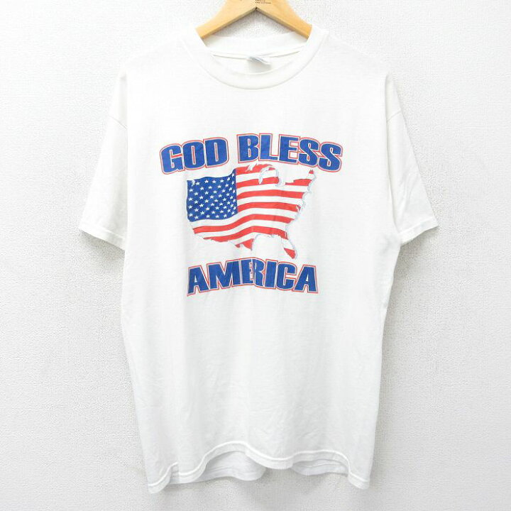 楽天市場】【中古】古着 ヘインズ 00s 半袖Tシャツ メンズ Lサイズ 白 