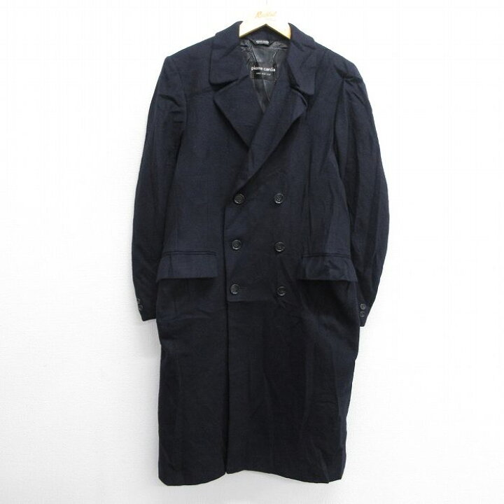 楽天市場】【中古】古着 ピエールカルダン 90s ロング丈ウールコート 