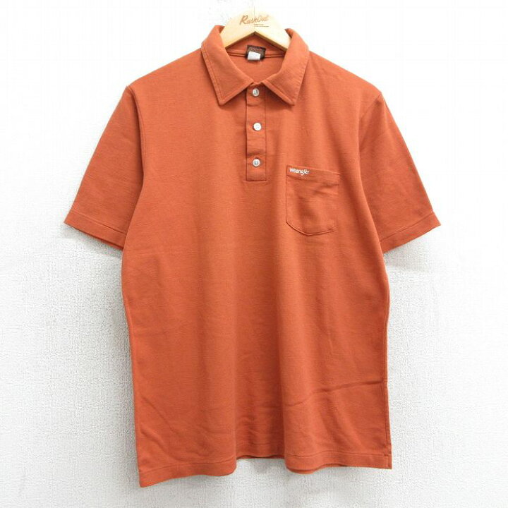 楽天市場】【中古】古着 ラングラー Wrangler 半袖 ポロシャツ メンズ 