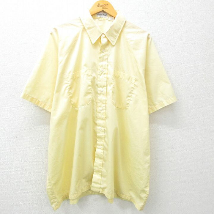 楽天市場】【中古】古着 キングサイズ 半袖シャツ メンズ 80年代 80s 