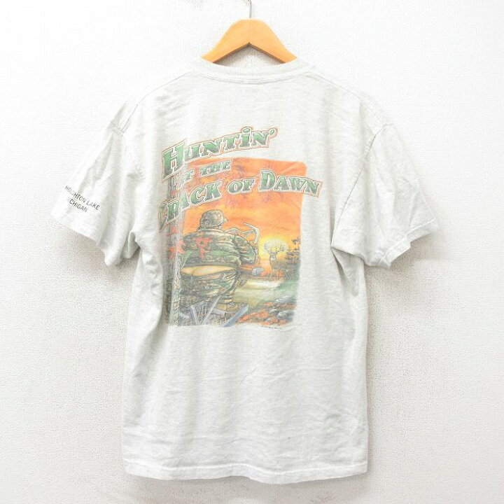 楽天市場】【中古】古着 00s 半袖Tシャツ メンズ グレー XLサイズ 