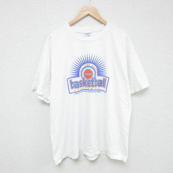 楽天市場】【中古】古着 00s ヴィンテージTシャツ メンズ 半袖 白 
