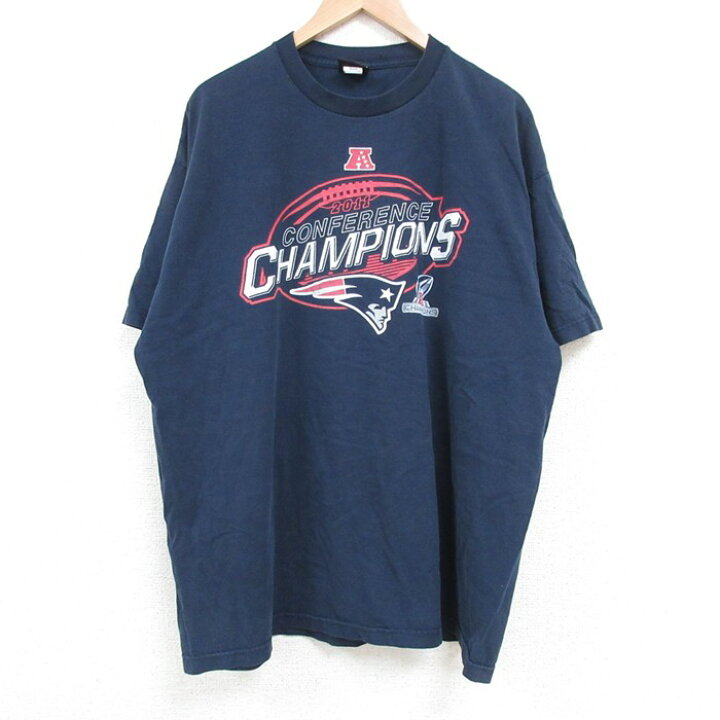 楽天市場】【中古】古着 NFL ニューイングランドペイトリオッツ 半袖T 