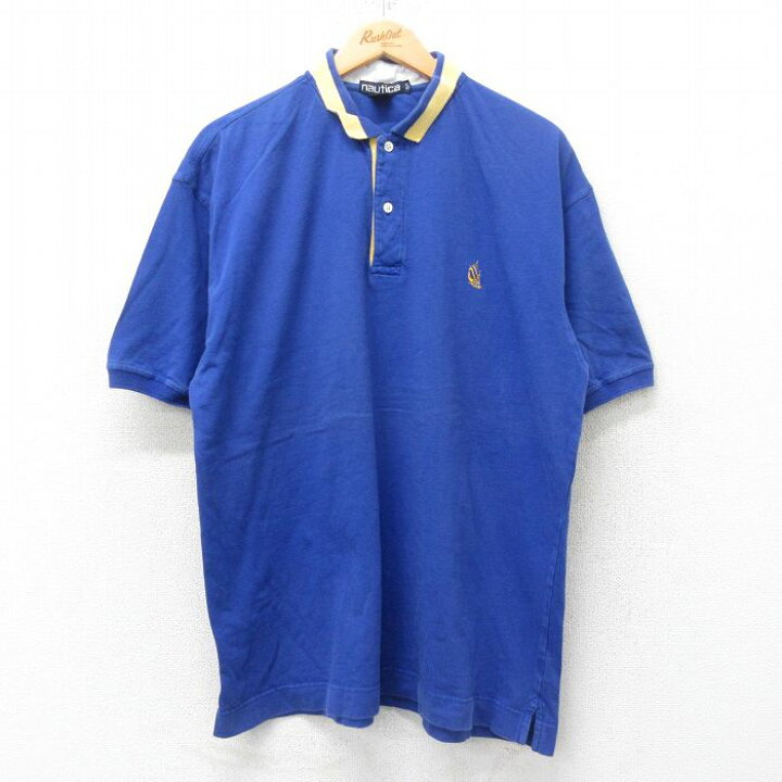 楽天市場】【中古】古着 ノーティカ 90s 90年代 半袖ポロシャツ メンズ 