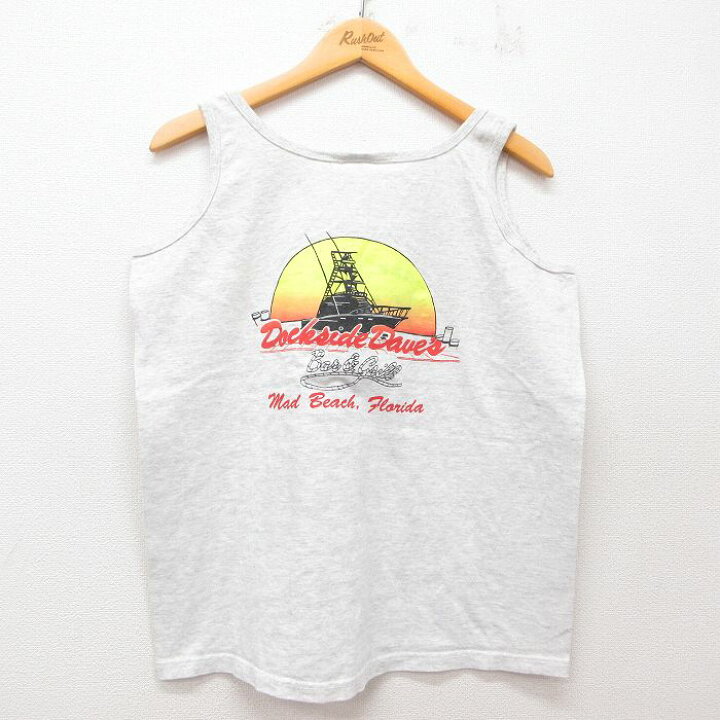 楽天市場】【中古】古着 90s ヴィンテージタンクトップ メンズ 薄 