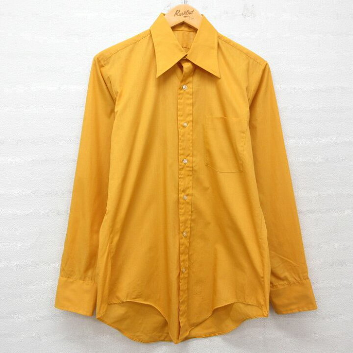 楽天市場】【中古】古着 長袖シャツ メンズ 70年代 70s USA製 アメリカ 