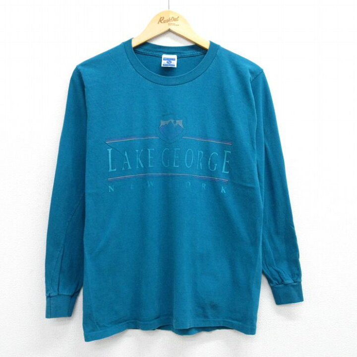 楽天市場】【中古】古着 90s ヴィンテージ 長袖Tシャツ メンズ Mサイズ 