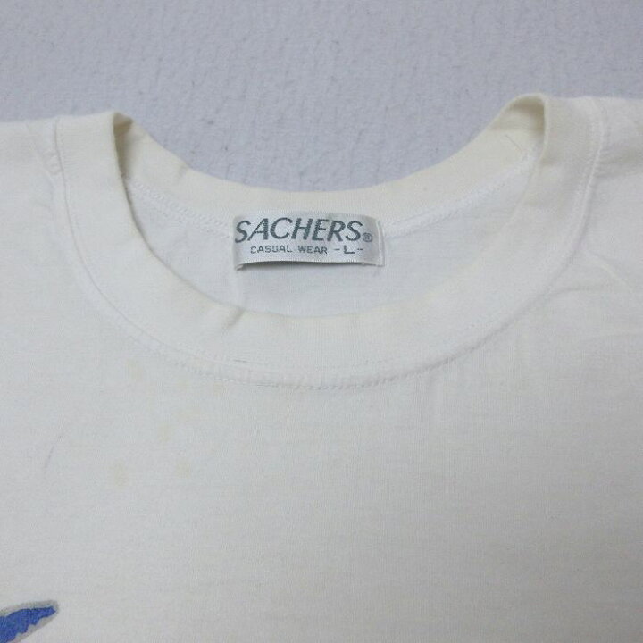 楽天市場】【中古】古着 90s ヴィンテージTシャツ メンズ Mサイズ 白 